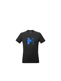 Pánské tričko MILLET Kamet Map Ts Ss M, černé