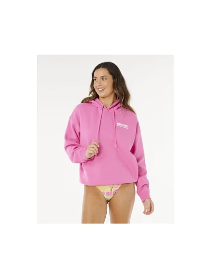 Dámská mikina RIP CURL Surf Puff Heritage Hood, růžová Dámská mikina RIP CURL Surf Puff Heritage Hood, růžová
