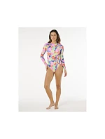Dámský kostým RIP CURL Party Wave UPF Surf Suit, vícebarevný Dámský kostým RIP CURL Party Wave UPF Surf Suit, vícebarevný