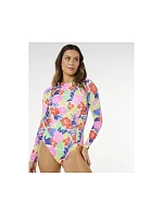 Dámský kostým RIP CURL Party Wave UPF Surf Suit, vícebarevný Dámský kostým RIP CURL Party Wave UPF Surf Suit, vícebarevný