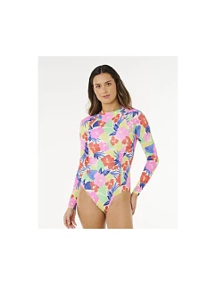Dámský kostým RIP CURL Party Wave UPF Surf Suit, vícebarevný