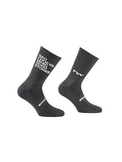 Cyklistické ponožky NORTHWAVE Bad Choices Sock, černé