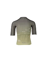 Cyklistický dres POC M's Pristine Print Jersey, zelený Cyklistický dres POC M's Pristine Print Jersey, zelený