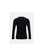 Termotriko PEAK PERFORMANCE Magic Crew Wool-blend Baselayer Women, černé Termotriko PEAK PERFORMANCE Magic Crew Wool-blend Baselayer Women, černé