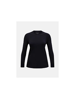 Termotriko PEAK PERFORMANCE Magic Crew Wool-blend Baselayer Women, černé