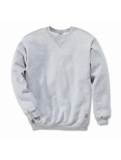 Mikina Carhartt Midweight s kulatým výstřihem, šedá melírovaná Mikina Carhartt Midweight s kulatým výstřihem, šedá melírovaná