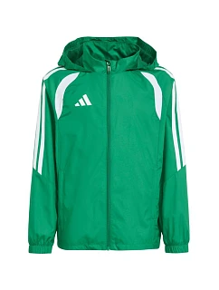 Dětská bunda adidas Tiro 26 League Windbreaker, zelená, KT2427