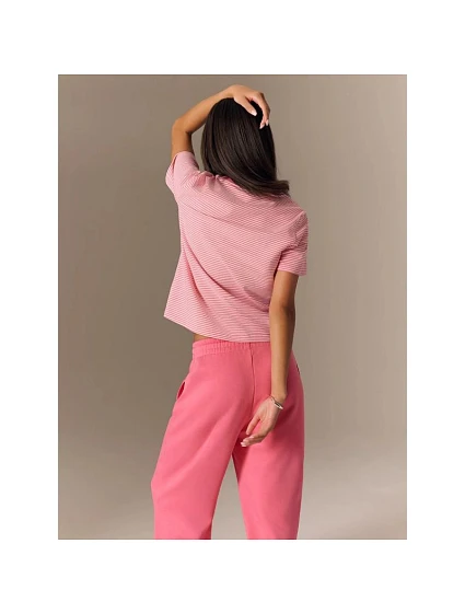 Dámské tričko s střihem model 22279574 - 4F Dámské tričko s střihem model 22279574 - 4F