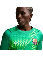 Pánské tričko FC Barcelona Stadium Goalkeeper zelené model 22282058 - NIKE Pánské tričko FC Barcelona Stadium Goalkeeper zelené model 22282058 - NIKE