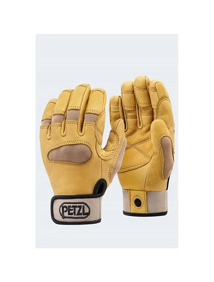 Jistící rukavice Petzl Cordex Plus – barva: tan, velikost: M