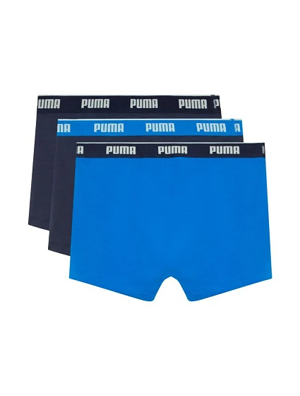 Pánské boxerky balení po 3 tmavě modré, modré 06 model 22292634 - Puma