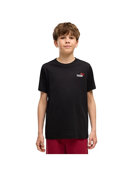 Dětské tričko Puma Ess 2 Color Small No.1 Logo Tee, černé, 685779 71