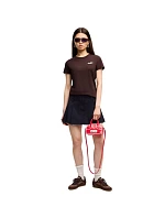 Dámské tričko Puma ESS Small No.1 Logo Tee(s), tmavě hnědé, 682373, 33