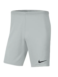 Dětské kraťasy Nike Dry Park III NB K, šedé, BV6865 097