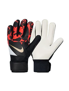 Dětské brankářské rukavice Nike Match Goalkeeper, černé a červené, HQ0258 011