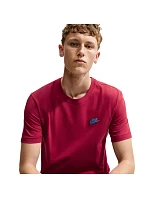 Pánské tričko Nike Club Tee červené AR4997 608 Pánské tričko Nike Club Tee červené AR4997 608