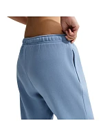 Dámské kalhoty Nike Studio Fleece světle modré IM8076 486