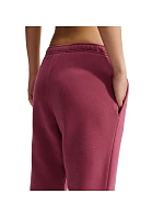 Dámské kalhoty Nike Studio Fleece, růžové, IM8076 654 Dámské kalhoty Nike Studio Fleece, růžové, IM8076 654