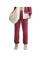 Dámské kalhoty Nike Studio Fleece, růžové, IM8076 654 Dámské kalhoty Nike Studio Fleece, růžové, IM8076 654