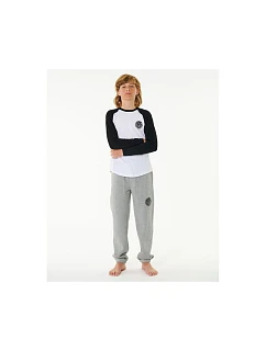 Chlapecké tričko RIP CURL Wettie Icon Ls Tee – Boy, bílé