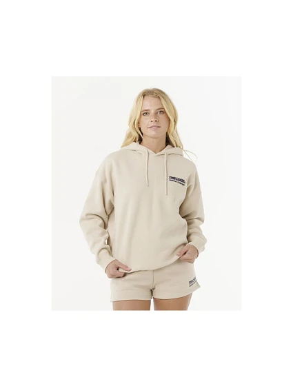 Mikina RIP CURL Surf Puff Heritage Hood, béžová Mikina RIP CURL Surf Puff Heritage Hood, béžová