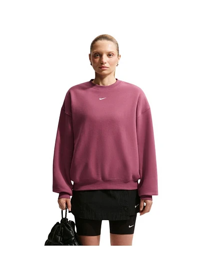 Dámská mikina Nike Studio Fleece, růžová, IM8082 654 Dámská mikina Nike Studio Fleece, růžová, IM8082 654