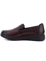 Dámské kožené polobotky na klínovém podpatku, bez model 22317059 - Potocki Dámské kožené polobotky na klínovém podpatku, bez model 22317059 - Potocki