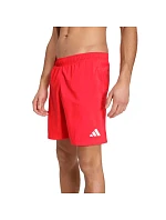 Pánské plavky adidas Ess 8IN červené KG1660