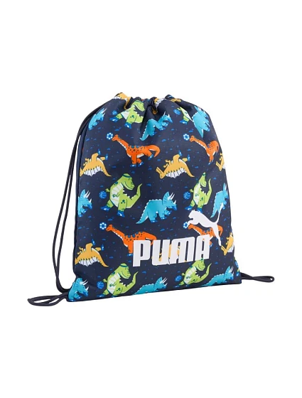 Taška na boty Puma Phase Aop Small, tmavě modrá / dinosauři 91325 14