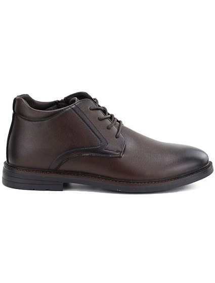 Pohodlné hnědé pánské boty model 22399897 - McKeylor Pohodlné hnědé pánské boty model 22399897 - McKeylor