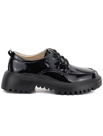 Dámské kožené polobotky ve stylu černé, Artiker model 22367810 Dámské kožené polobotky ve stylu černé, Artiker model 22367810