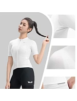 Dámský cyklistický dres Rockbros 15210007009 TVI S – bílý