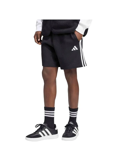 Pánské šortky adidas Essentials 3-Stripes French Terry, černé, KY6545 Pánské šortky adidas Essentials 3-Stripes French Terry, černé, KY6545