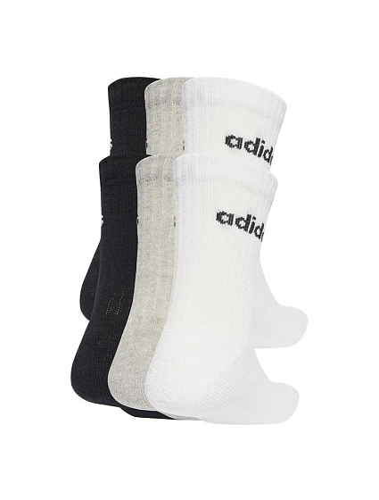Ponožky Linear Crew Cushioned 6P model 22369369 - ADIDAS Ponožky Linear Crew Cushioned 6P model 22369369 - ADIDAS