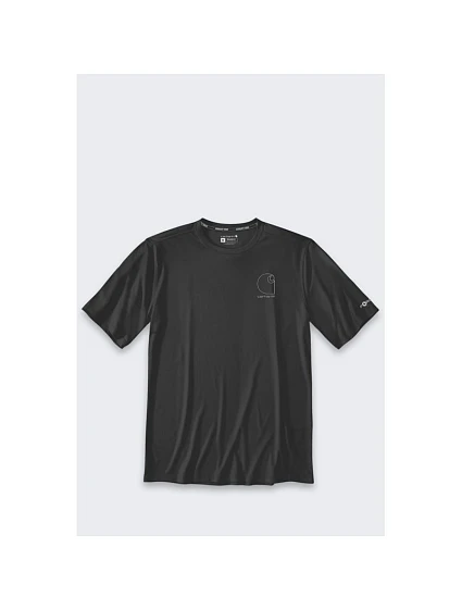Tričko Sun Defender Lightweight Logo SS černé Tričko Sun Defender Lightweight Logo SS černé