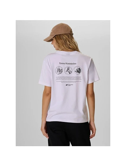 Dámské volné tričko s potiskem model 22369466 - 4F