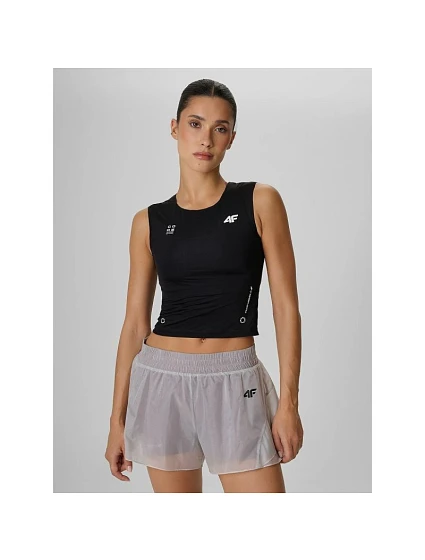 Dámský rychleschnoucí tréninkový crop top 4F 4FRAW26TFSLF1271-20S Dámský rychleschnoucí tréninkový crop top 4F 4FRAW26TFSLF1271-20S