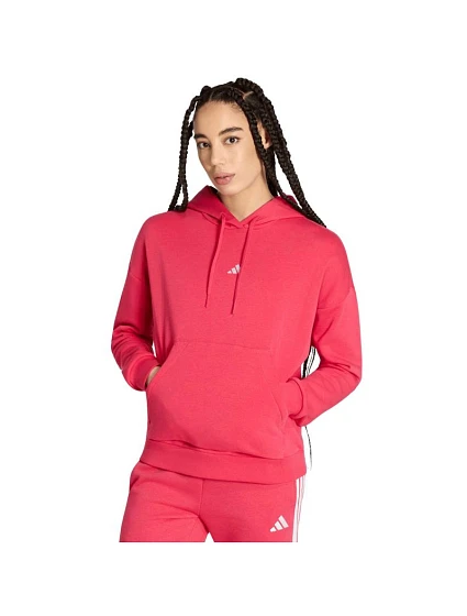 Dámská mikina adidas Essentials Small Logo Feel Cozy, růžová, KF8401 Dámská mikina adidas Essentials Small Logo Feel Cozy, růžová, KF8401