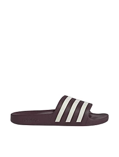Žabky adidas Adilette Aqua v barvě bordó KJ7353