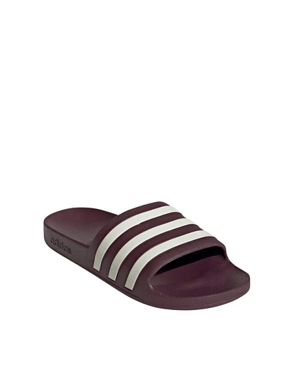 Žabky Adilette Aqua v barvě bordó model 22371181 - ADIDAS Žabky Adilette Aqua v barvě bordó model 22371181 - ADIDAS