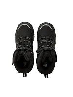 Lee Cooper sportovní boty, černé kotníkové boty s podšívkou a suchým zipem Lee Cooper sportovní boty, černé kotníkové boty s podšívkou a suchým zipem