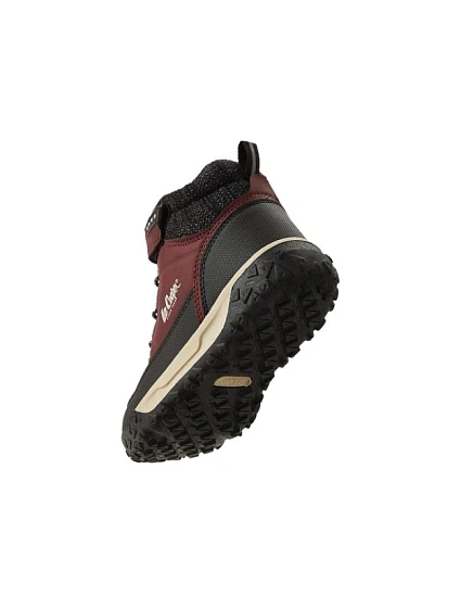 Lee Cooper sportovní boty, vínové kotníkové boty s podšívkou Lee Cooper sportovní boty, vínové kotníkové boty s podšívkou