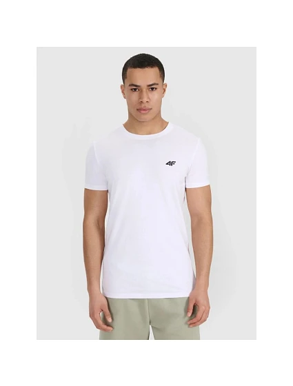 Pánské hladké tričko slim po 2 ks) model 22390181 - 4F Pánské hladké tričko slim po 2 ks) model 22390181 - 4F
