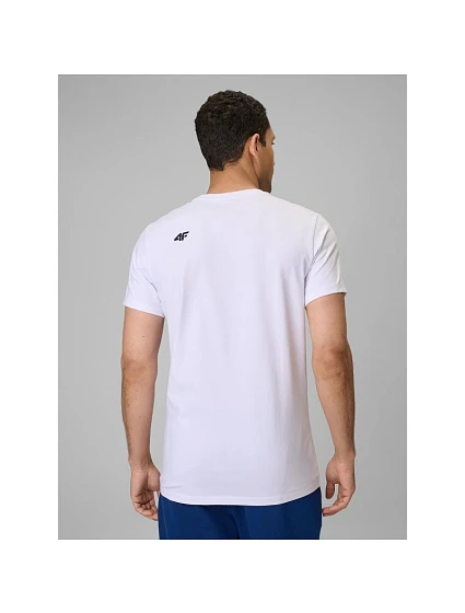 Pánské hladké tričko slim model 22390351 - 4F Pánské hladké tričko slim model 22390351 - 4F