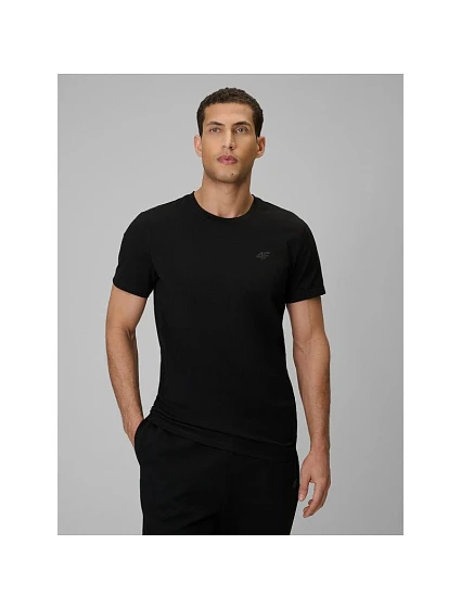 Pánské hladké tričko slim 4F 4FRMM00TTSHM4193-20S Pánské hladké tričko slim 4F 4FRMM00TTSHM4193-20S