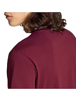 Pánské tričko adidas Essentials Small Logo Single Jersey, vínové, KF2403