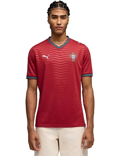 Pánské tričko Puma FPF Portugal Home Jersey Replica Club červené 783278 01 pánské