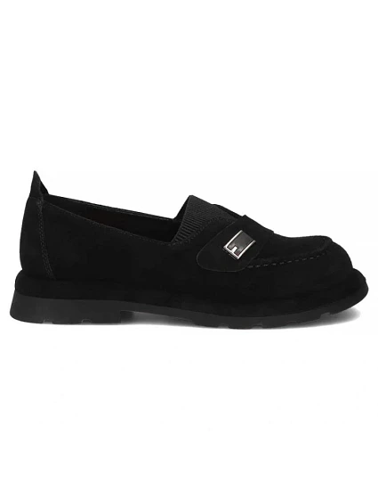 Dámské kožené polobotky – mokasíny s černé, Filippo model 22400199 Dámské kožené polobotky – mokasíny s černé, Filippo model 22400199