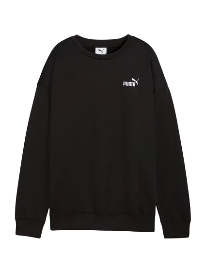 Dámská mikina Puma ESS Small No. 1 Logo Relaxed Crew, černá, 633268 01 Dámská mikina Puma ESS Small No. 1 Logo Relaxed Crew, černá, 633268 01