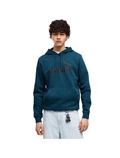Pánská mikina Puma ESS No.1 Logo Hoodie FL, tyrkysová, 682571, velikost 36